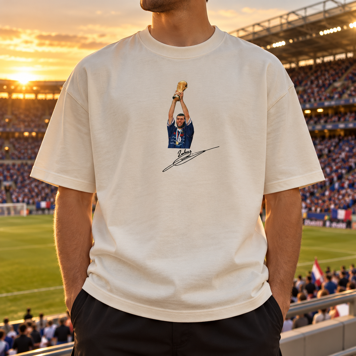TGC | Zinedine Zidane | Men’s Box Tee