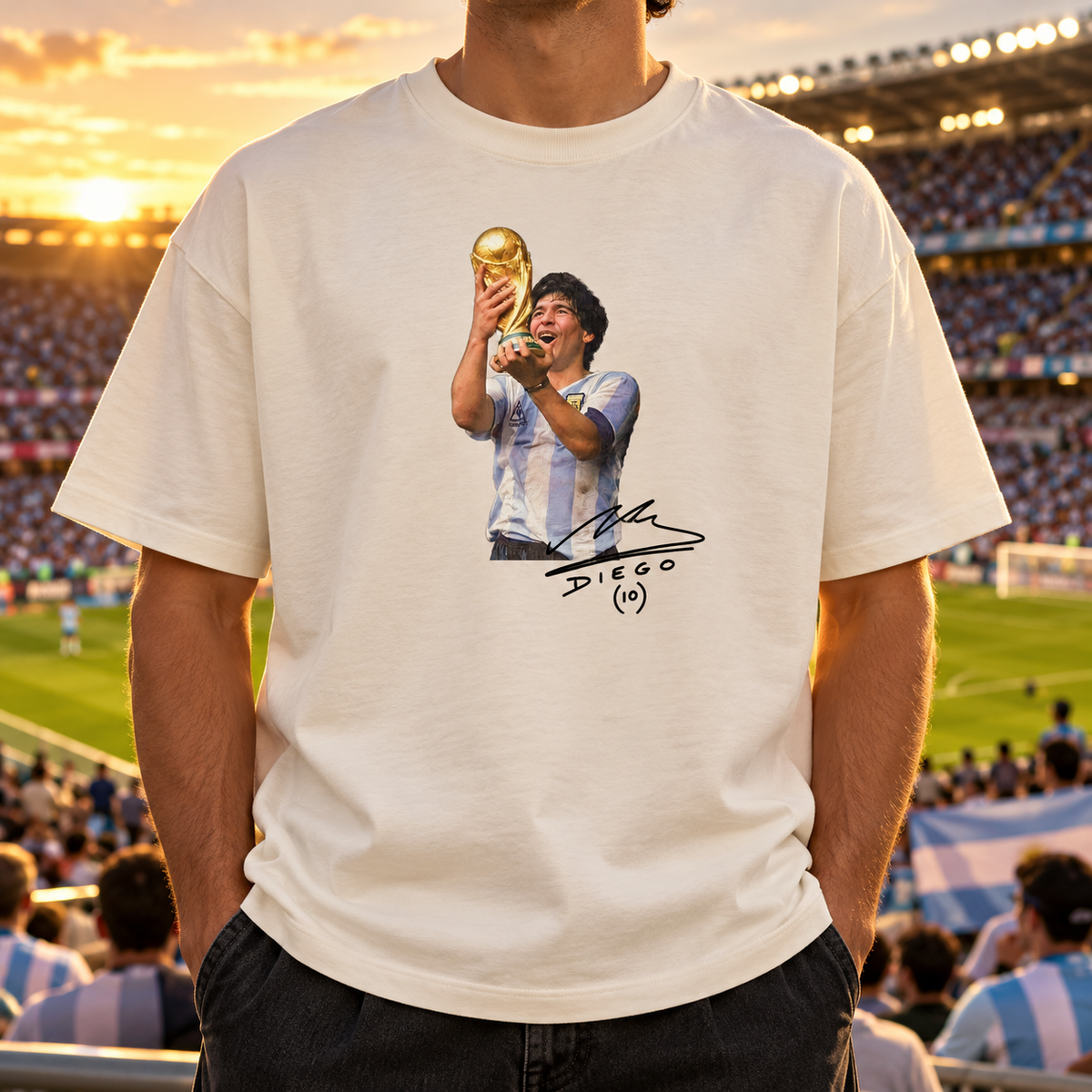 TGC | Diego Maradona | Men’s Box Tee