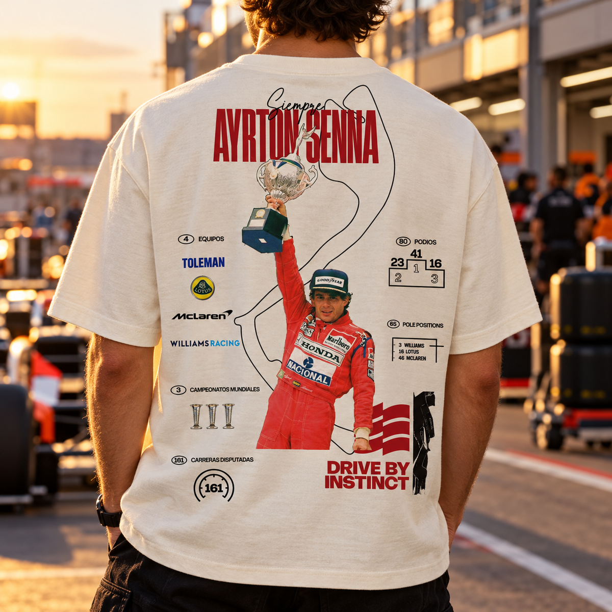 TGC | Ayrton Senna | Men’s Box Tee