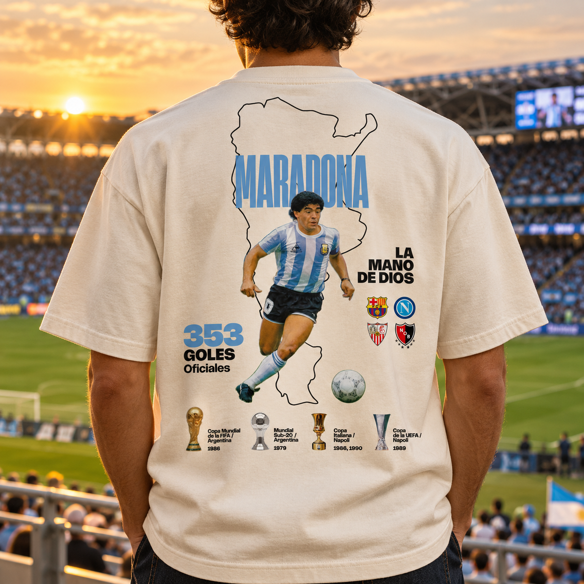 TGC | Diego Maradona | Men’s Box Tee